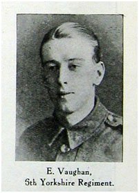 Private Edward Vaughan, 1230.